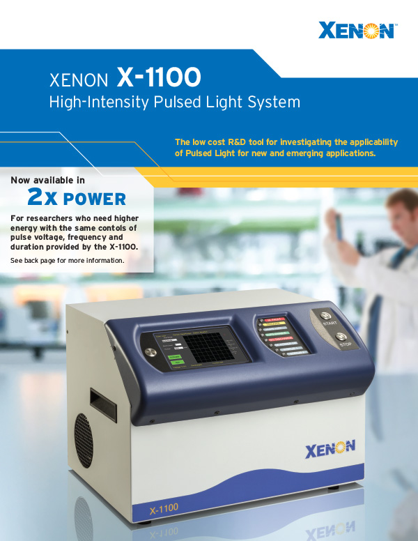 XENON X-1100 high intensity pulsed light system.